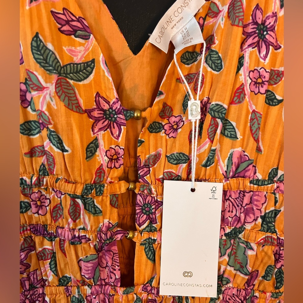 Caroline Constas summer mid-length dress - Picture 5 of 6